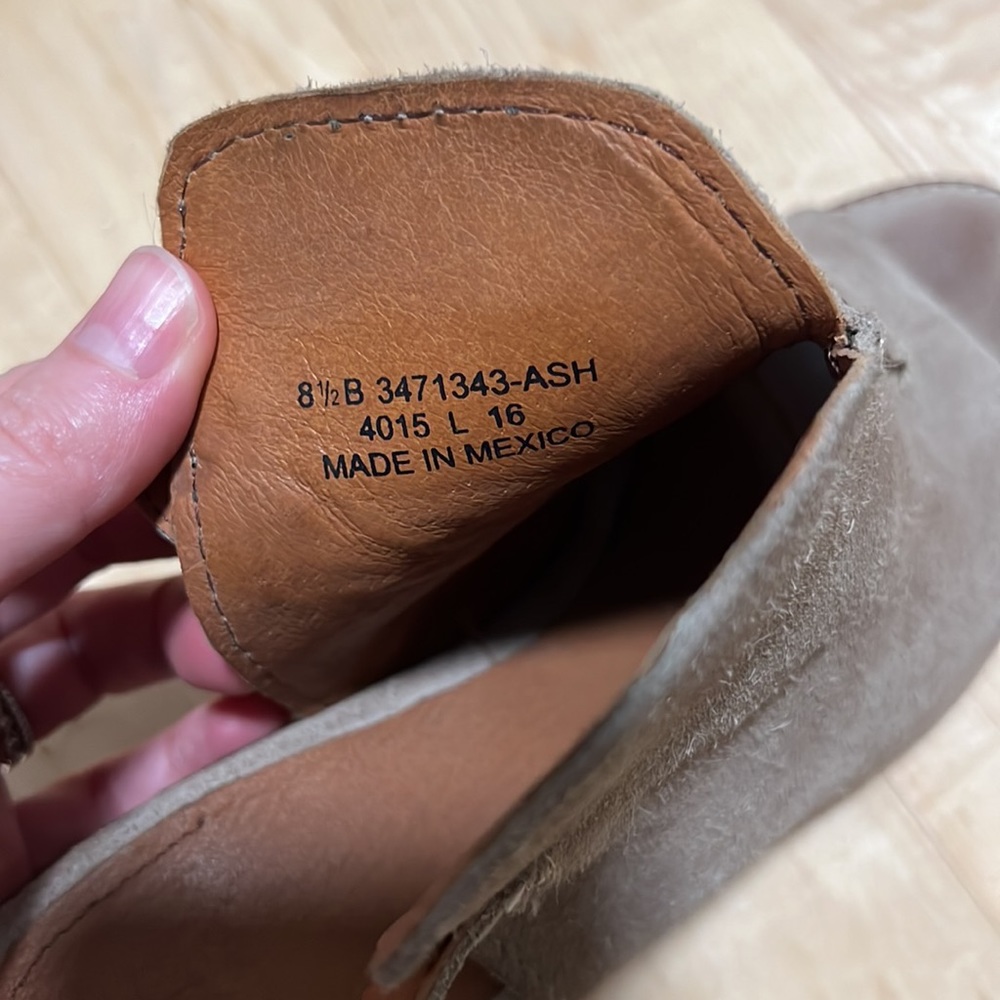 Frye Open Toe Booties - Picture 4 of 6